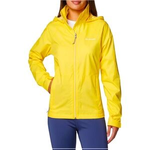 Packable Columbia Rain Jacket with Hood - Sz M